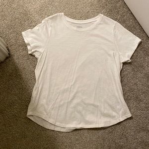 Old Navy Plain White Tee ; Size L